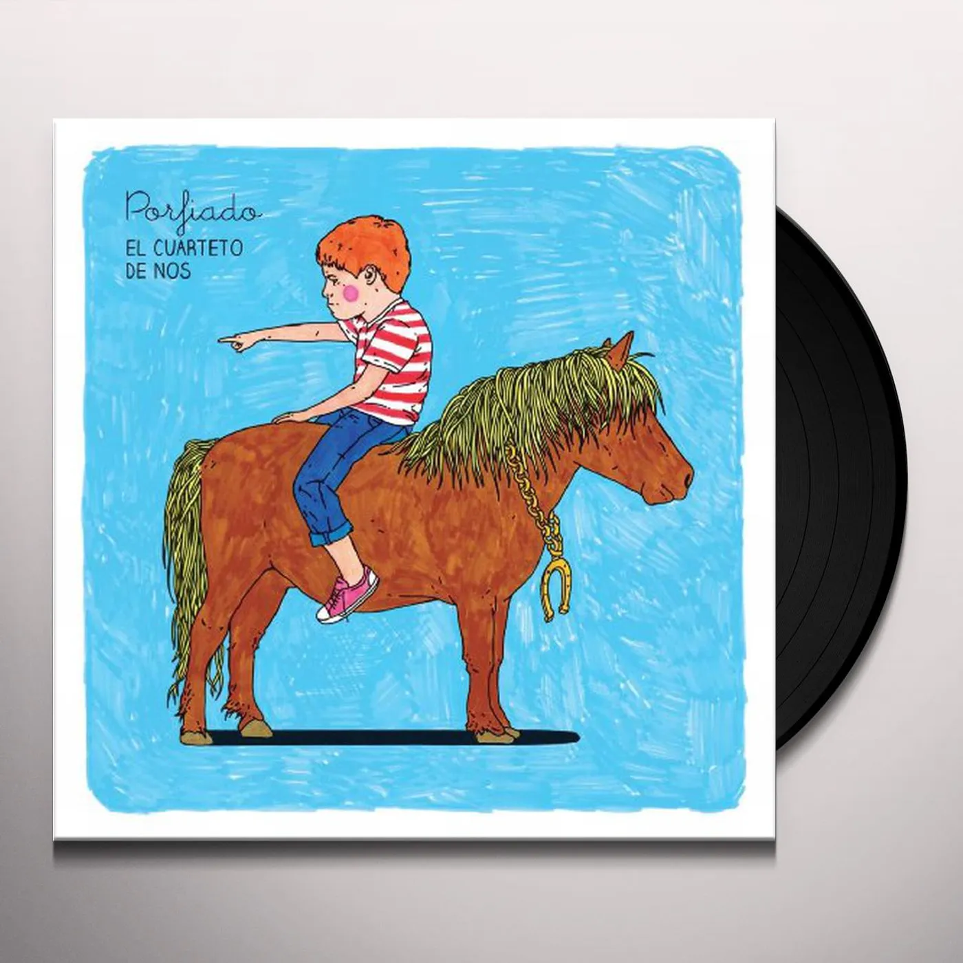El Cuarteto De Nos Porfiado Vinyl Record