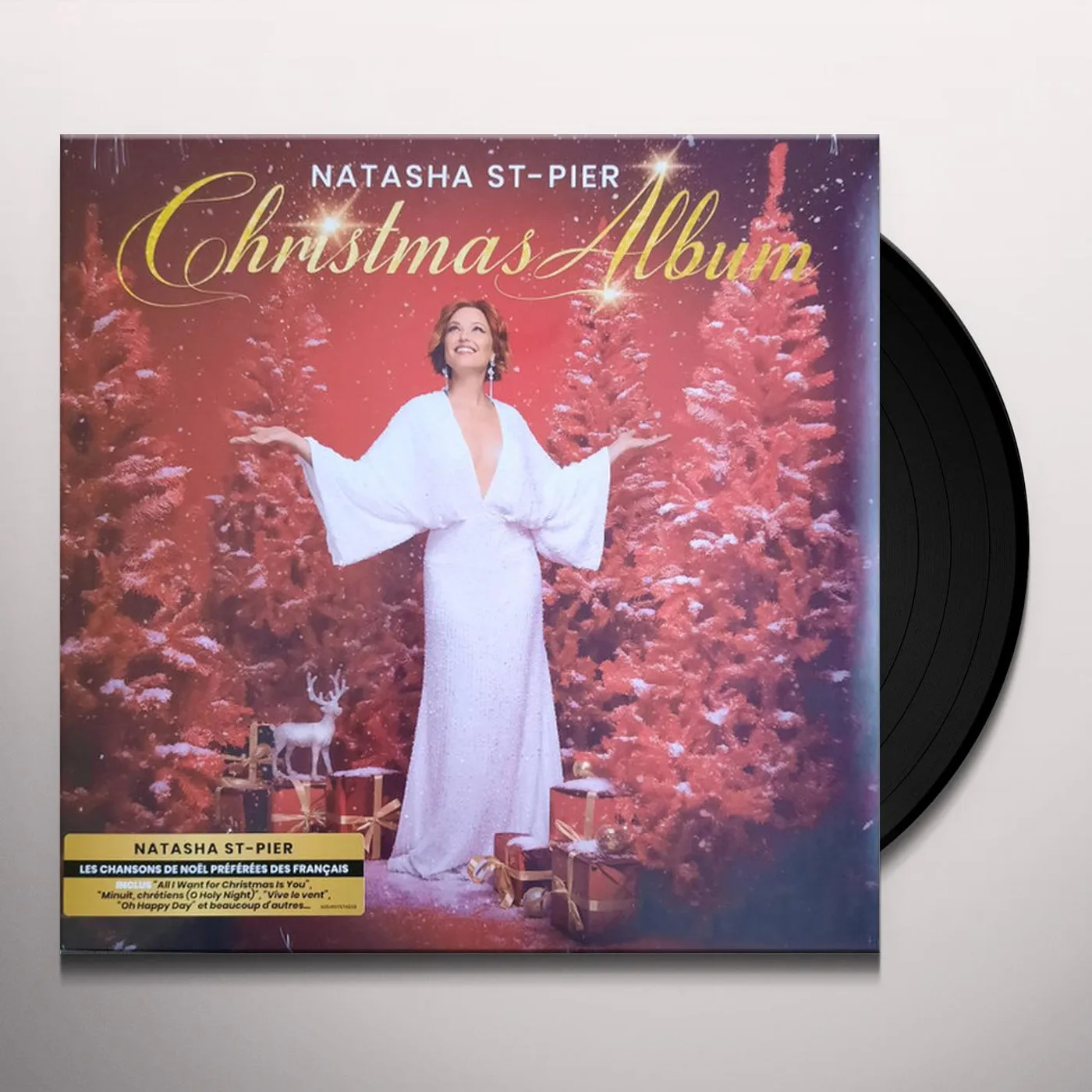 Natasha St-Pier CHRISTMAS ALBUM Vinyl Record