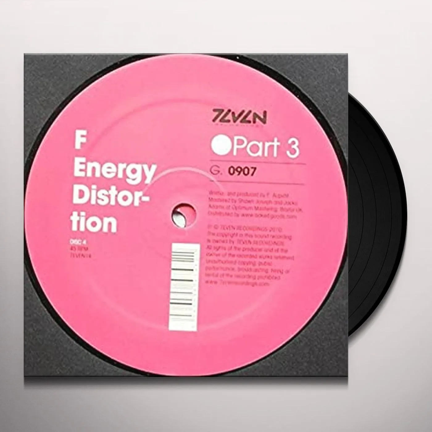 F ENERGY DISTORTION 3 Vinyl Record