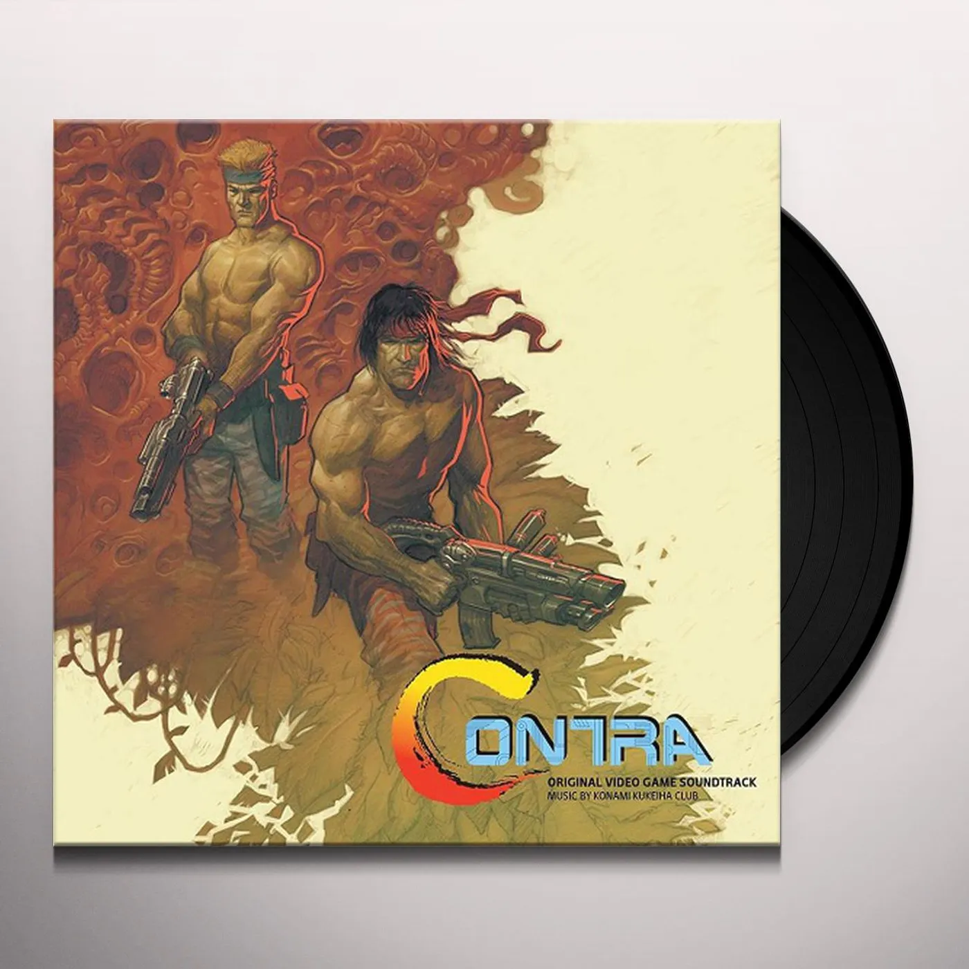 Konami Kukeiha Club CONTRA / Original Soundtrack Vinyl Record