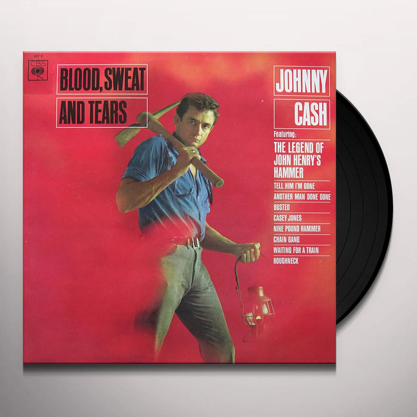 Johnny Cash Blood, Sweat And Tears Vinyl Record