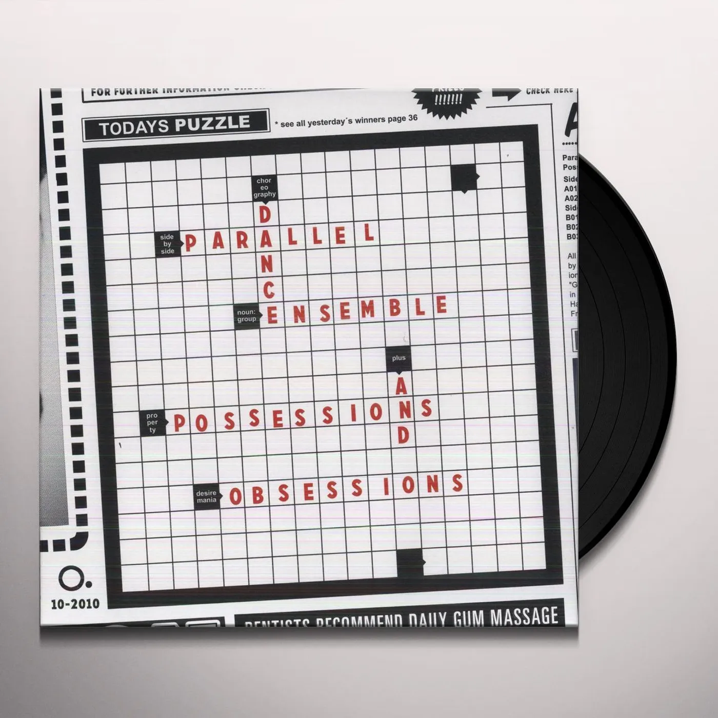 Parallel Dance Ensemble Possessions And Obsessions Vinyl Record
