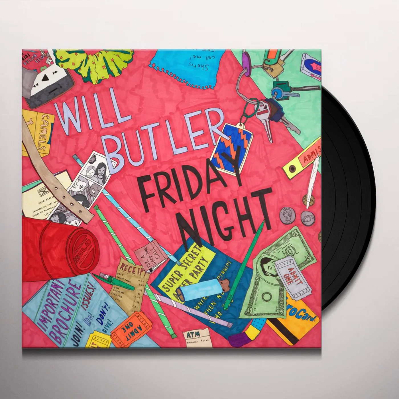 Will Butler Friday Night Vinyl Record