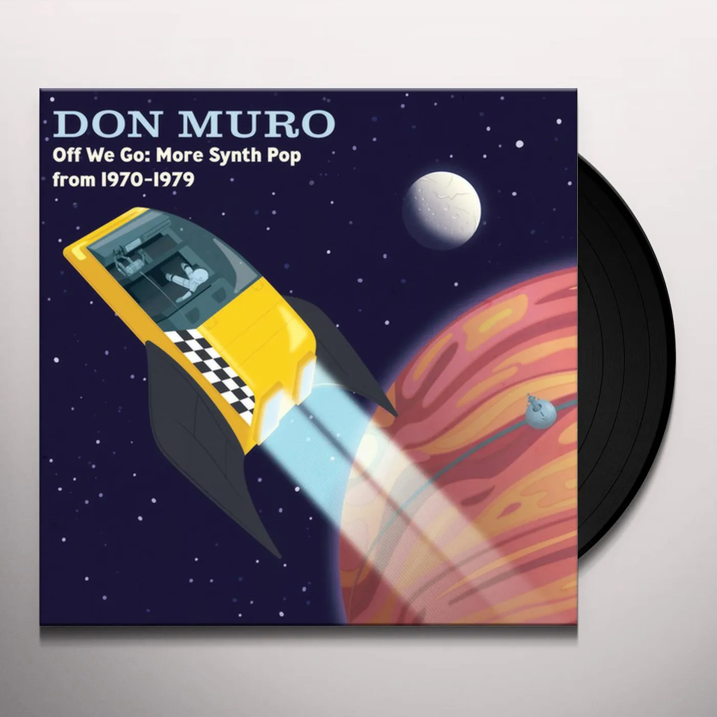 Don Muro OFF WE GO: MORE SYNTH POP FROM 1970-1979 (YELLOW) Vinyl Record