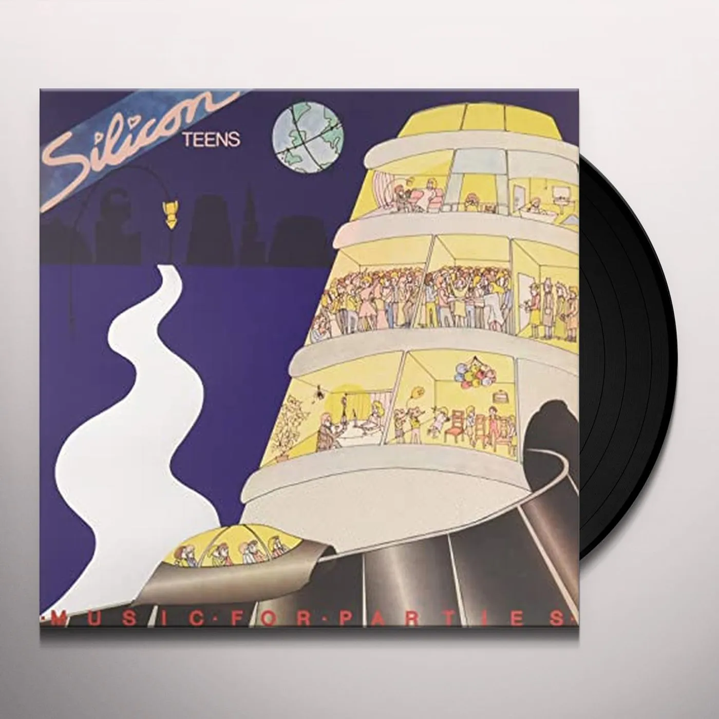 Silicon Teens Music for Parties Vinyl Record