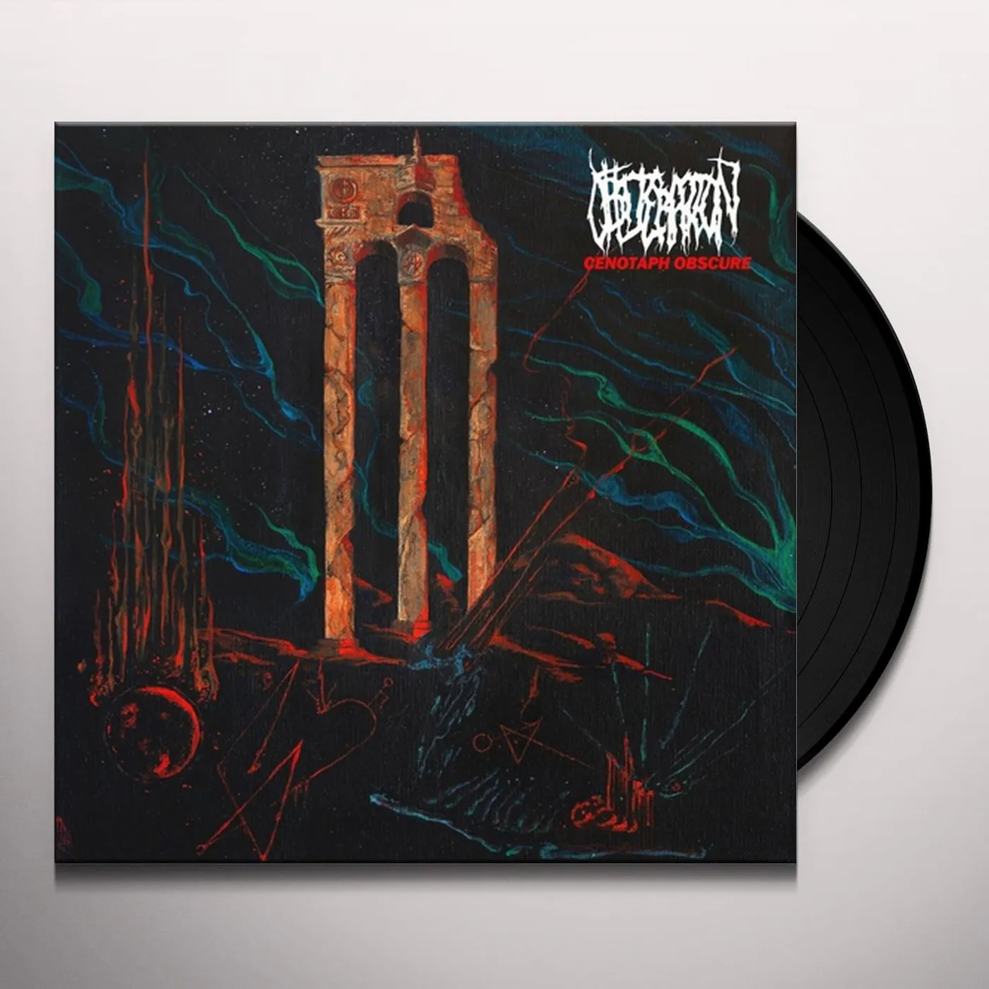 Obliteration Cenotaph Obscure Vinyl Record