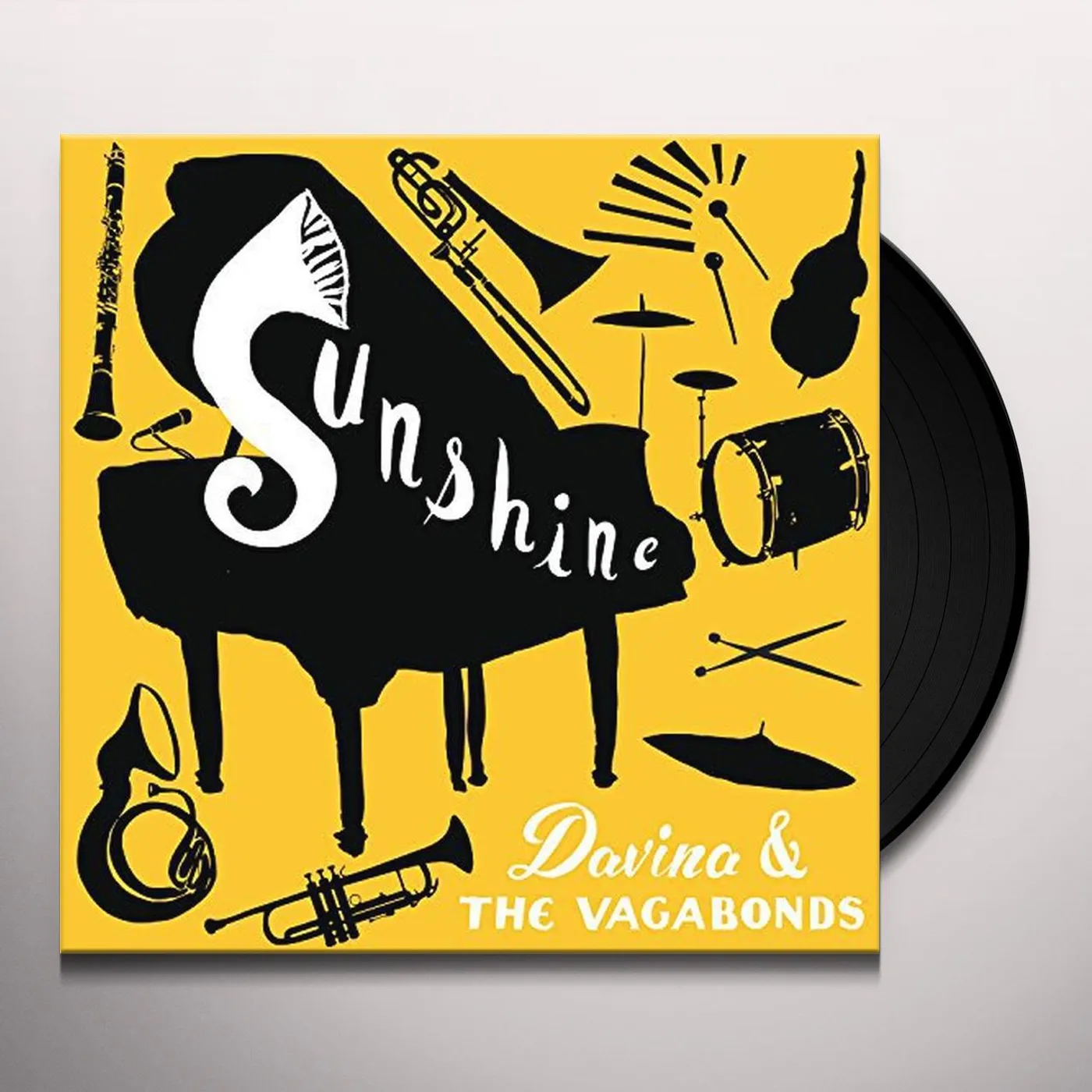 Davina and The Vagabonds Sunshine Vinyl Record
