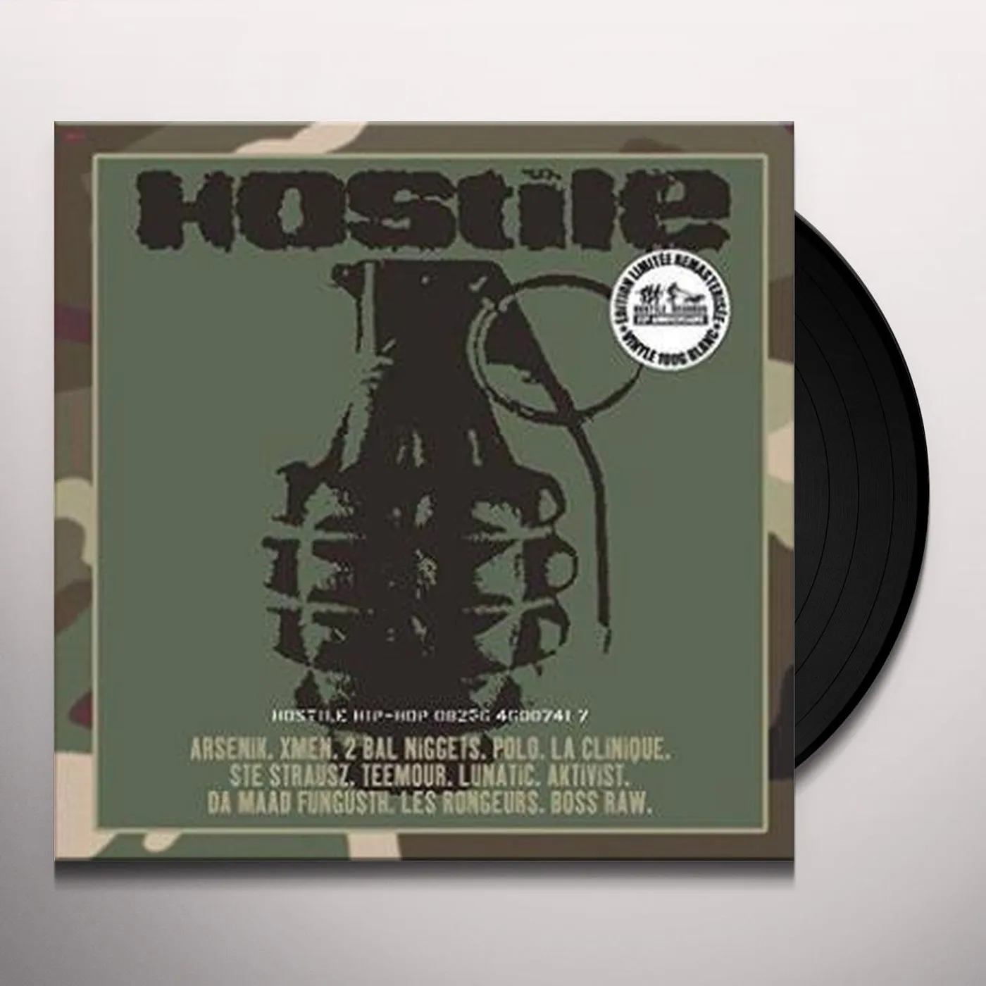 Divers HOSTILE HIPHOP 1 V BLANC Vinyl Record
