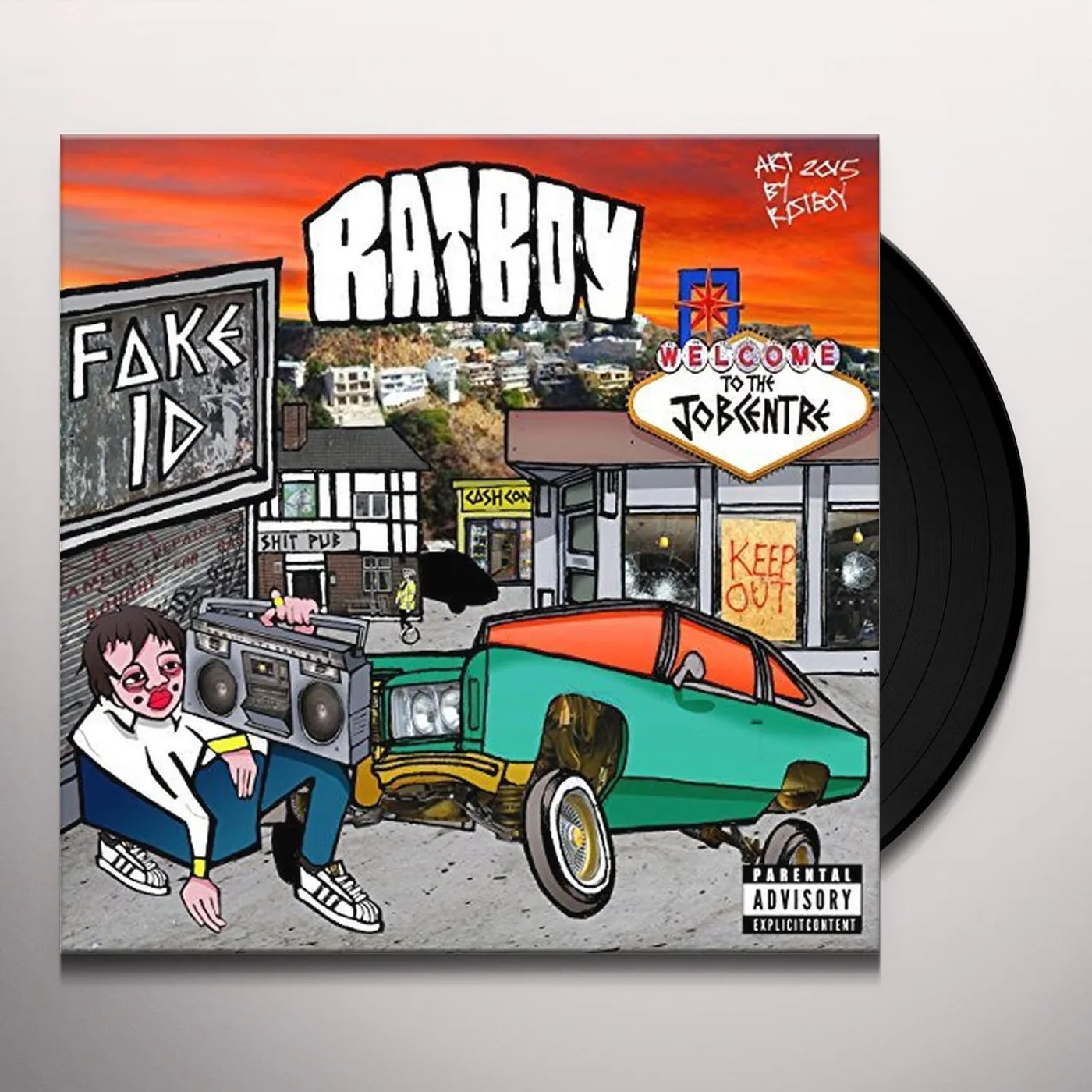 RAT BOY Fake ID Vinyl Record
