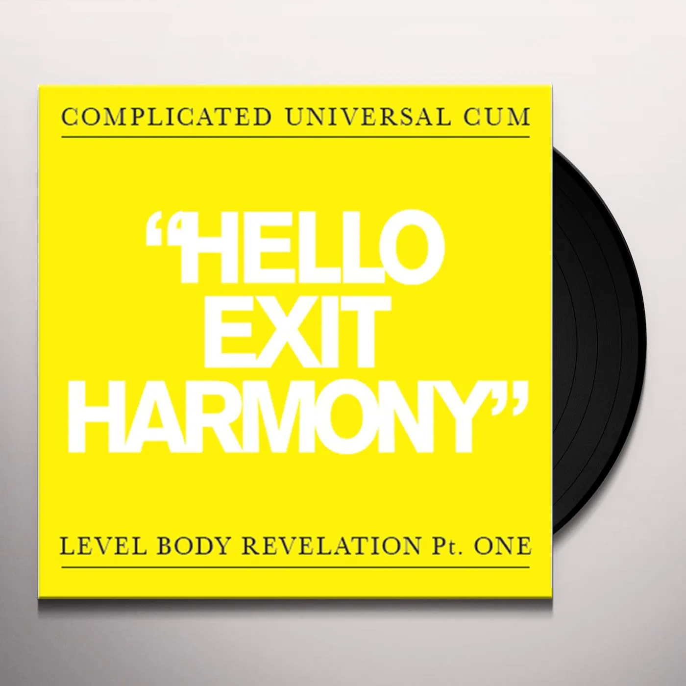 Complicated Universal Cum Hello Exit Harmony Vinyl Record