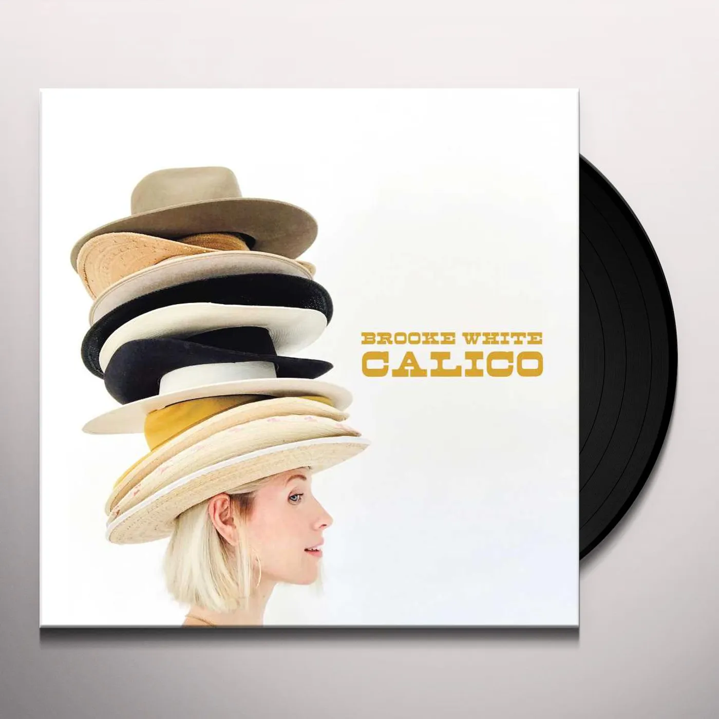 Brooke White Calico Vinyl Record