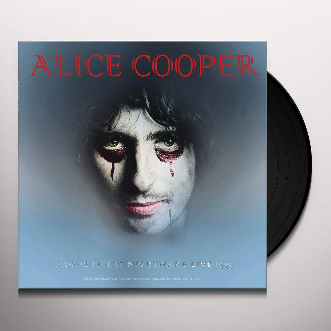 Alice Cooper Best Of Alone In The Nightmare Live 1975 Vinyl Record