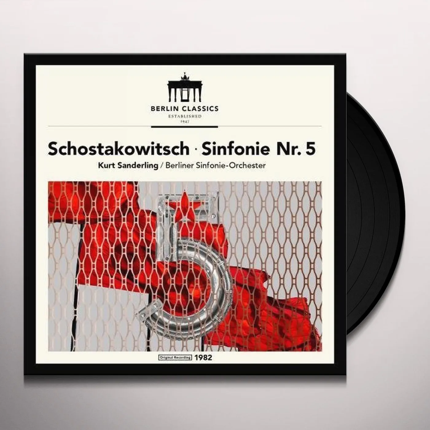 SHOSTAKOVICH / BERLINER SINFONIE ORCHESTER SHOSTAKOVICH: SYMPHONY 5 Vinyl Record