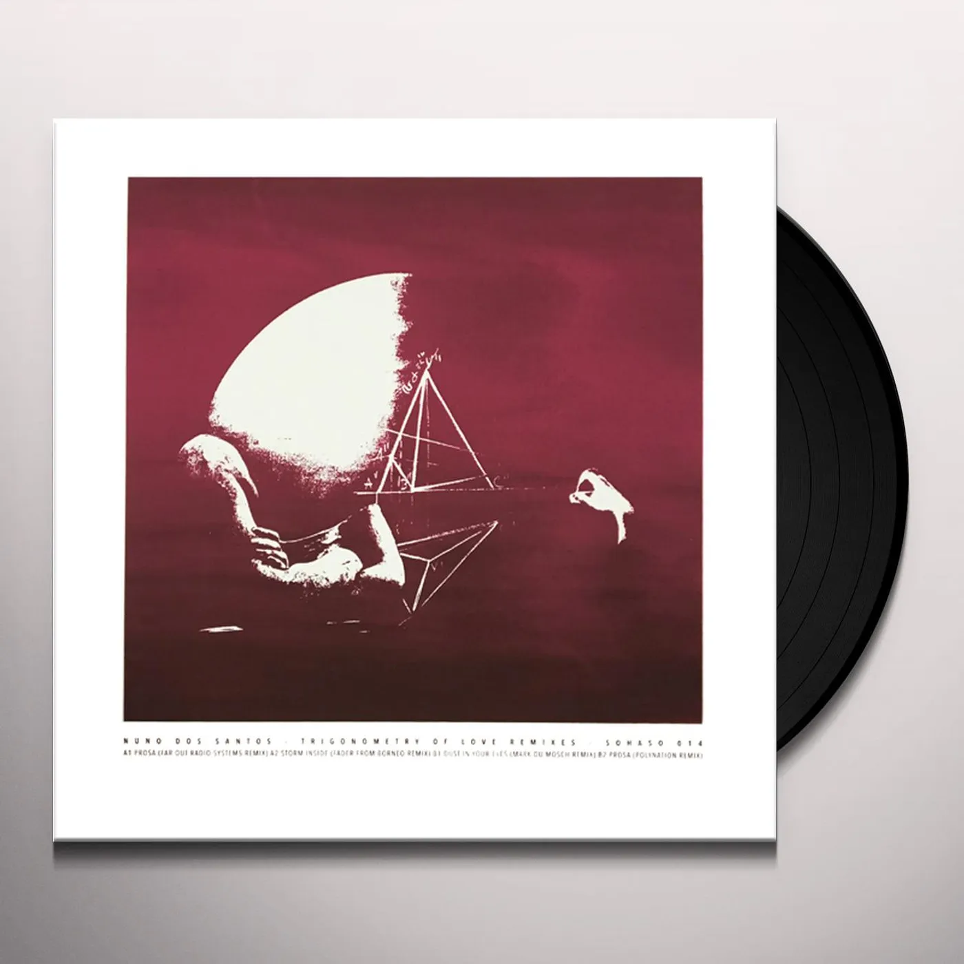 Nuno Dos Santos TRIGONOMETRY OF LOVE REMIX Vinyl Record