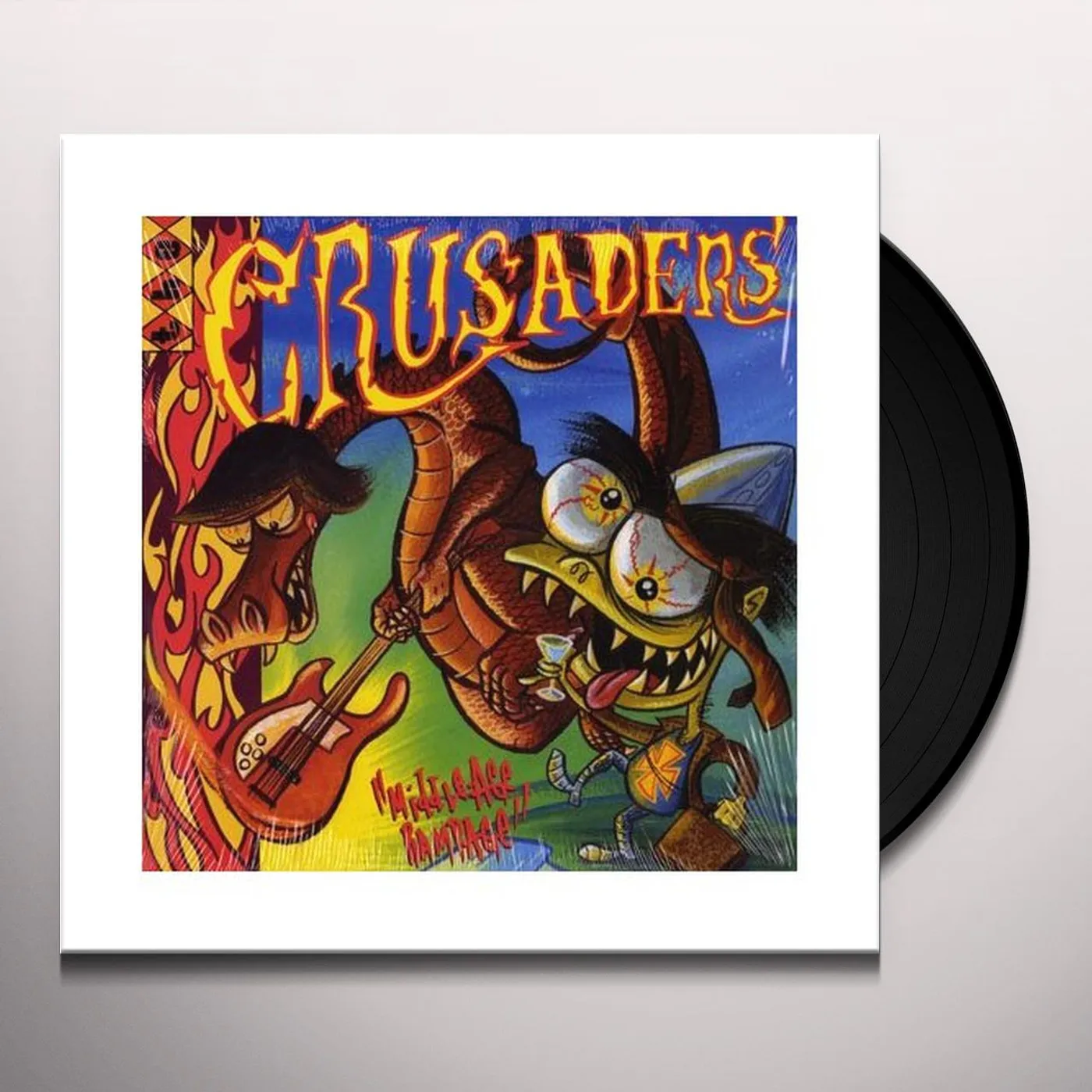 Crusaders MIDDLE AGE RAMPAGE Vinyl Record