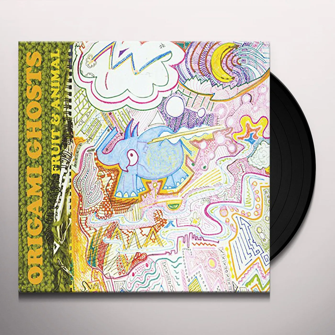 Origami Ghosts Fruit & Animal Vinyl Record