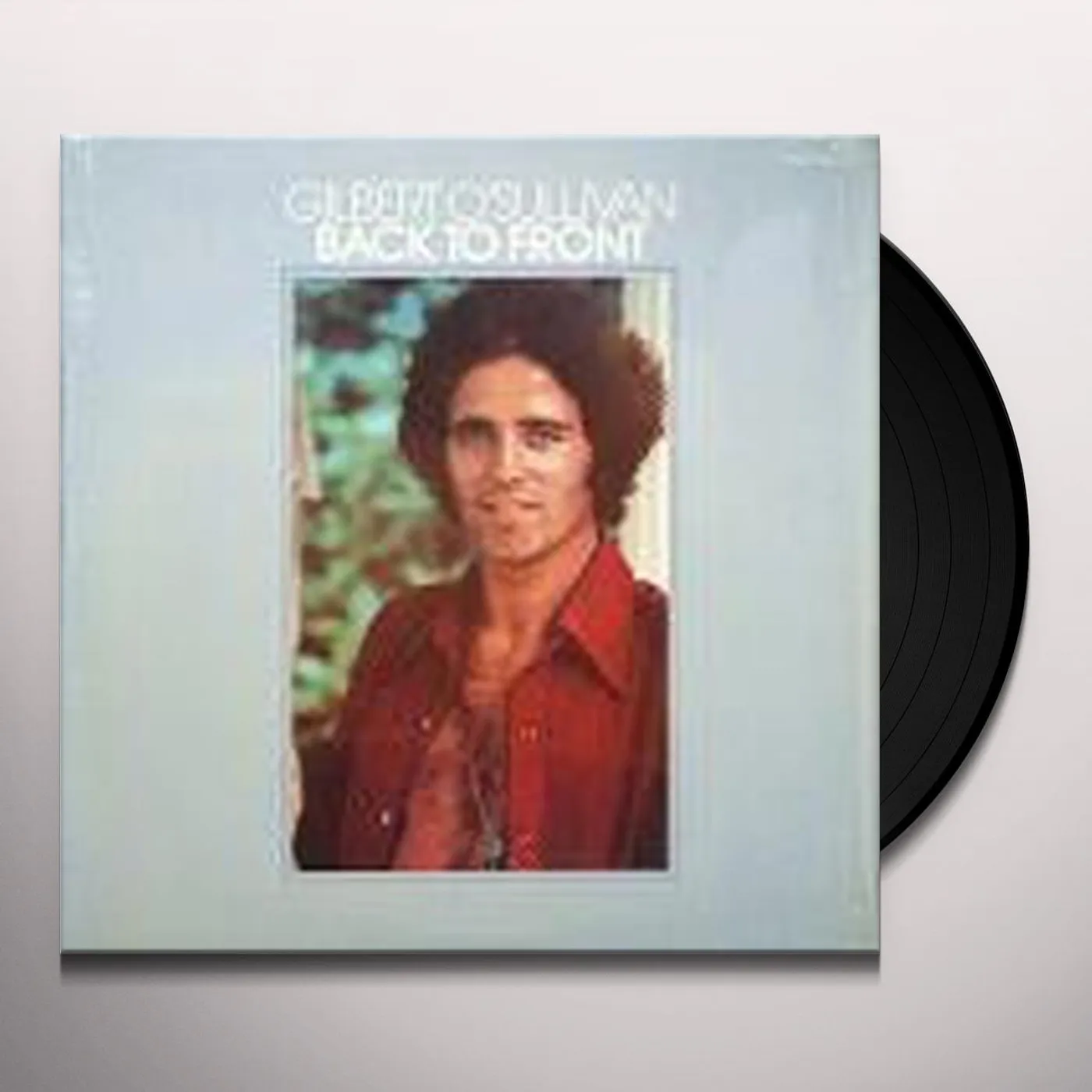 Gilbert O'Sullivan Back to Front Vinyl Record