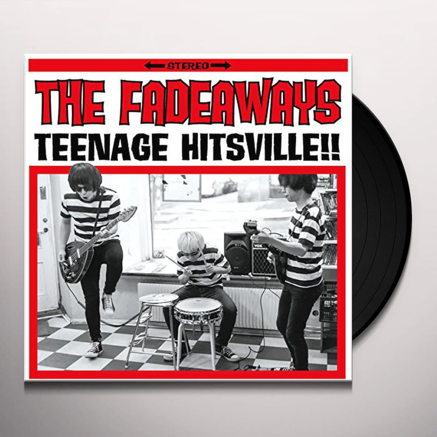 The Fadeaways TEENAGE HITSVILLE Vinyl Record