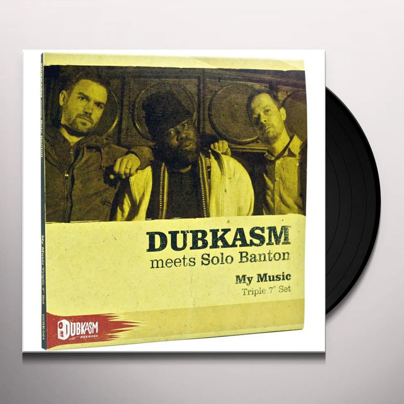 Dubkasm Meets Solo Banton MY MUSIC-TRIPLE 7 Vinyl Record