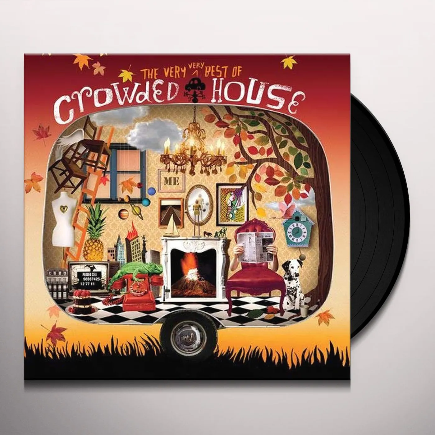The Very Very Best Of Crowded House (2 LP) Vinyl Record