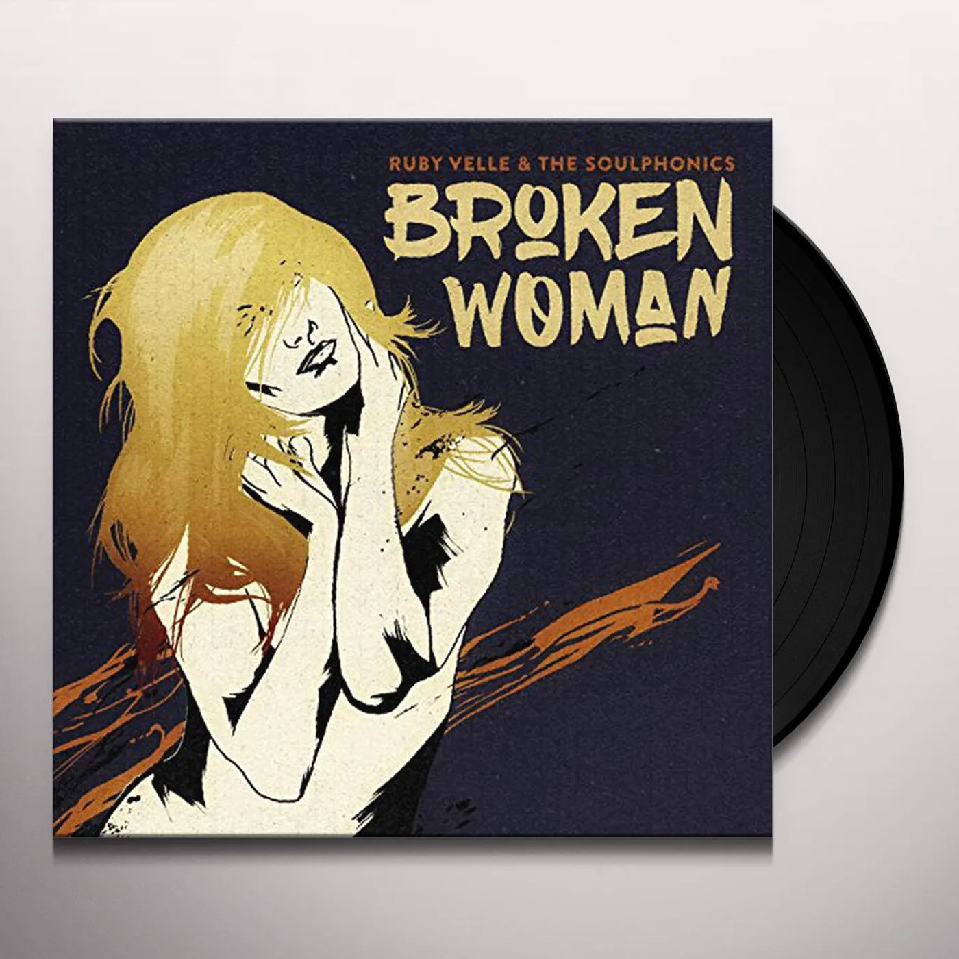 Ruby Velle & The Soulphonics BROKEN WOMAN / FORGIVE LIVE REPEAT Vinyl Record