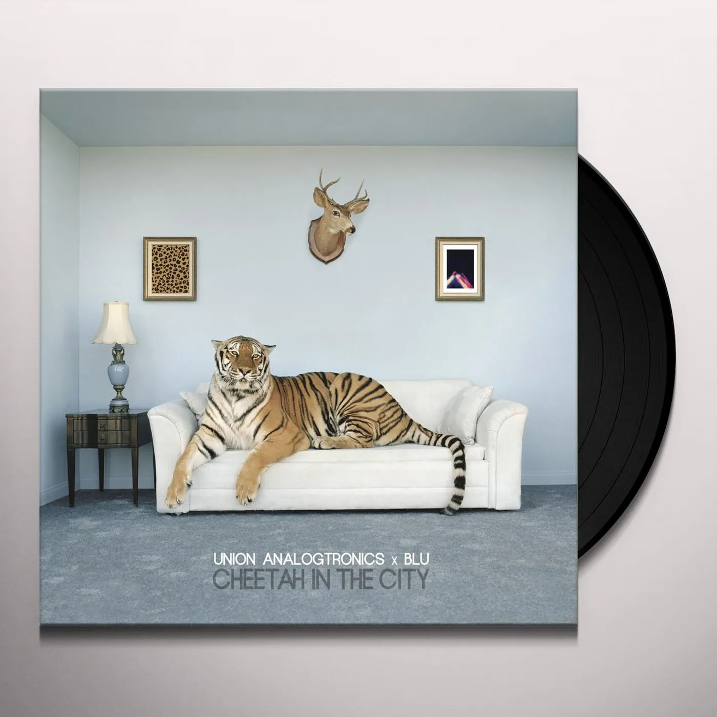Blu x Union Analogtronics CHEETAH IN THE CITY Vinyl Record