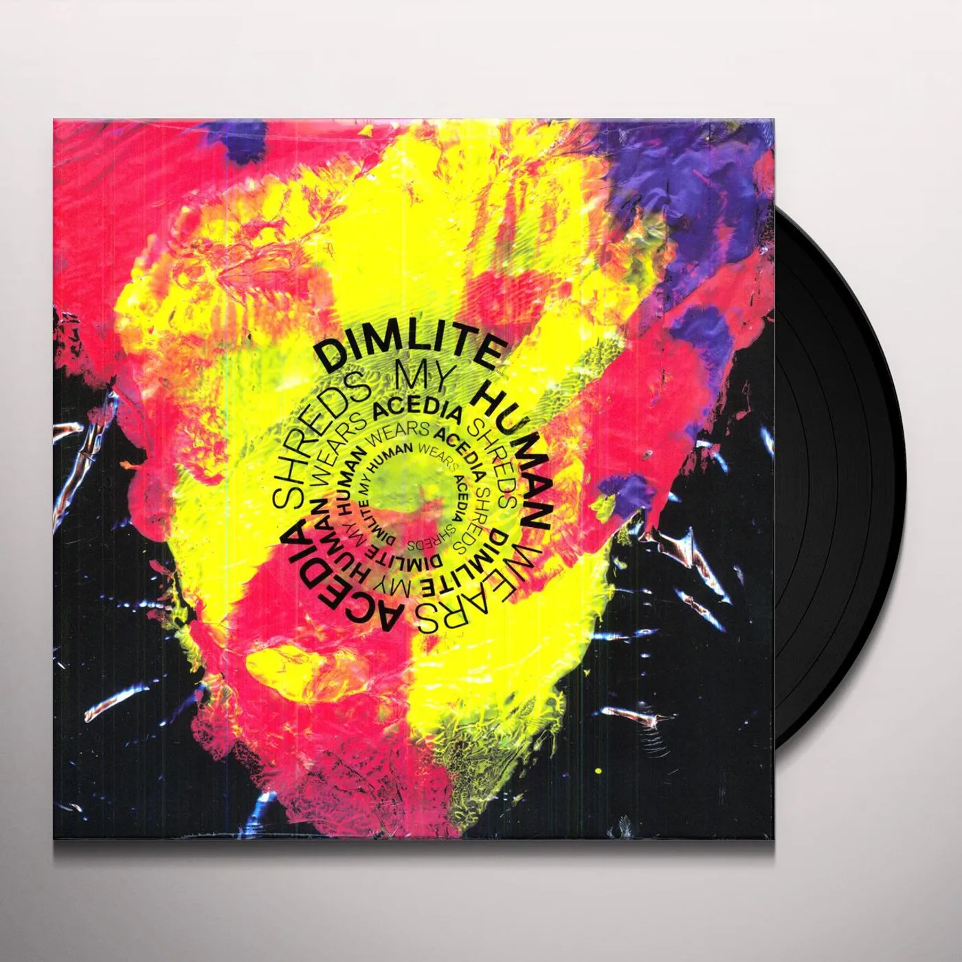 Dimlite My Human Wears Acedia Shreds Vinyl Record