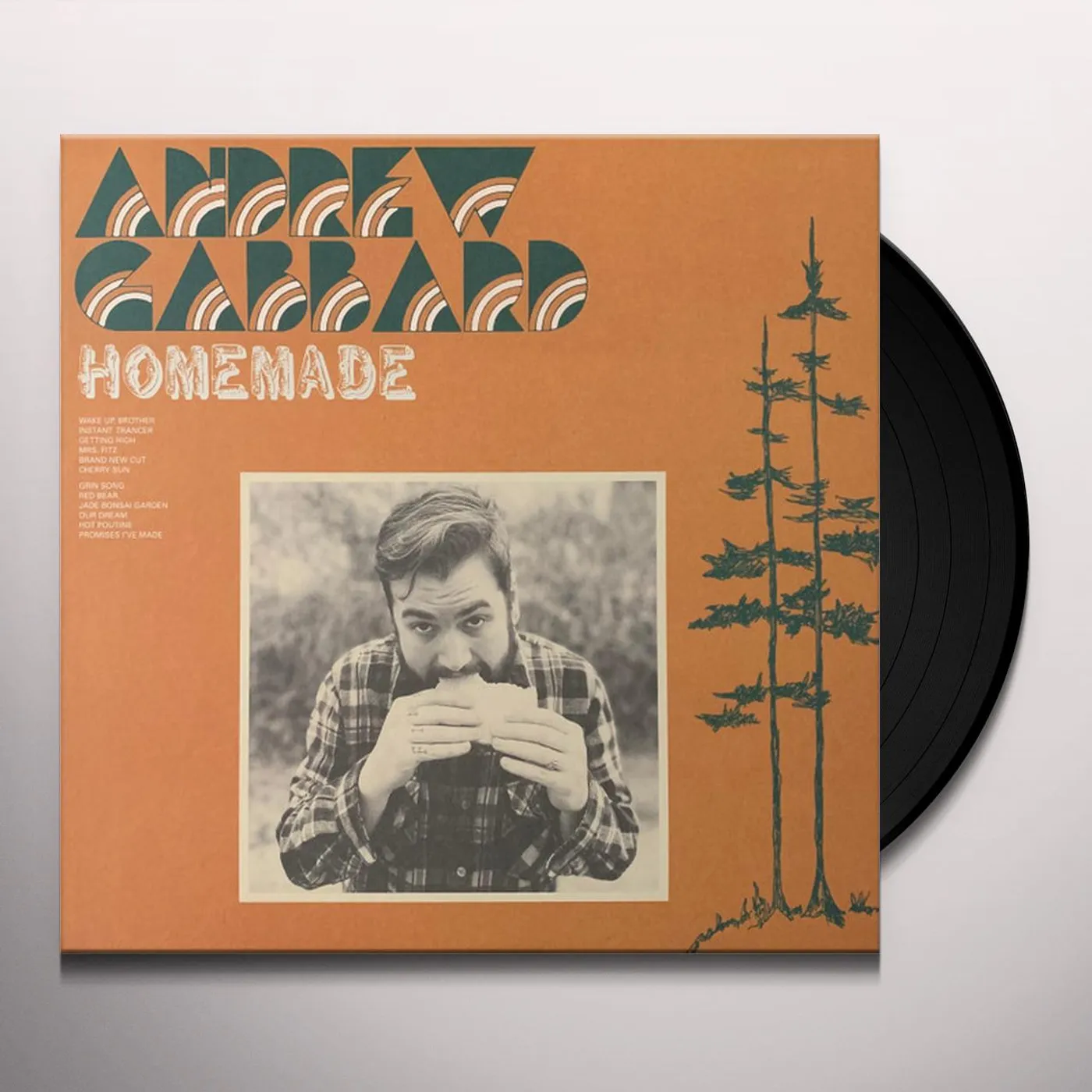 Andrew Gabbard HOMEMADE (CAMO GREEN VINYL) (I) Vinyl Record
