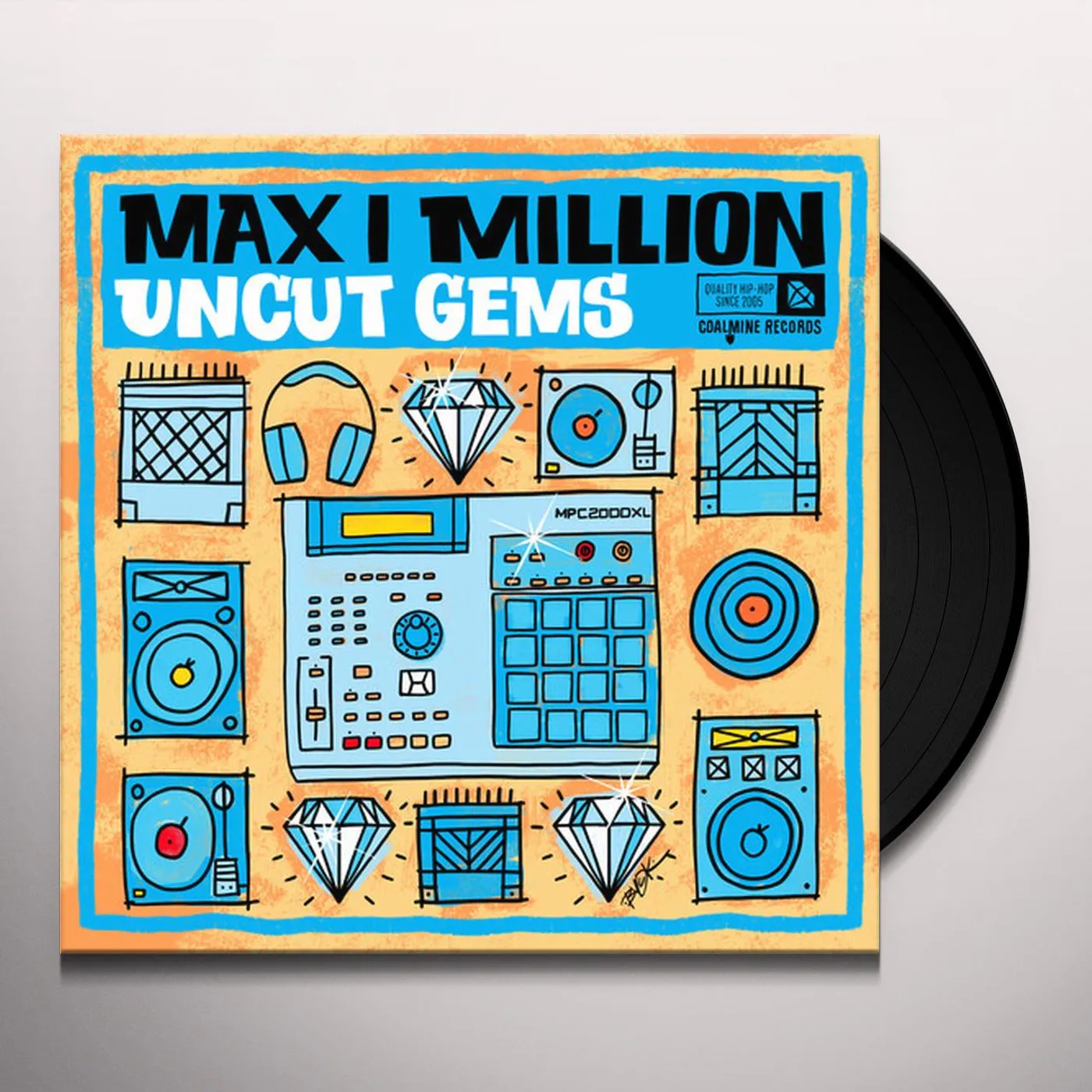 Max I Million Uncut Gems Vinyl Record