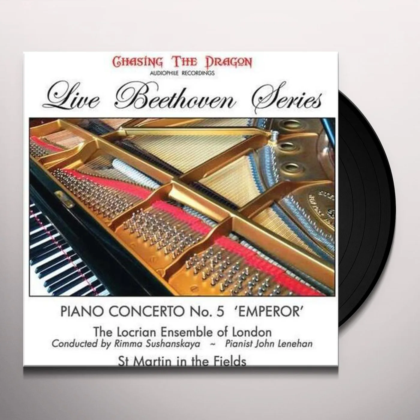 Sushananskaya & Locrian Ensemble Of London PIANO CONCERTO 5 EMPEROR Vinyl Record