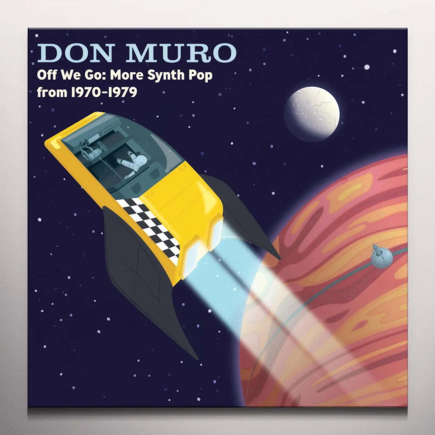 Don Muro OFF WE GO: MORE SYNTH POP FROM 1970-1979 Vinyl Record - Blue Vinyl