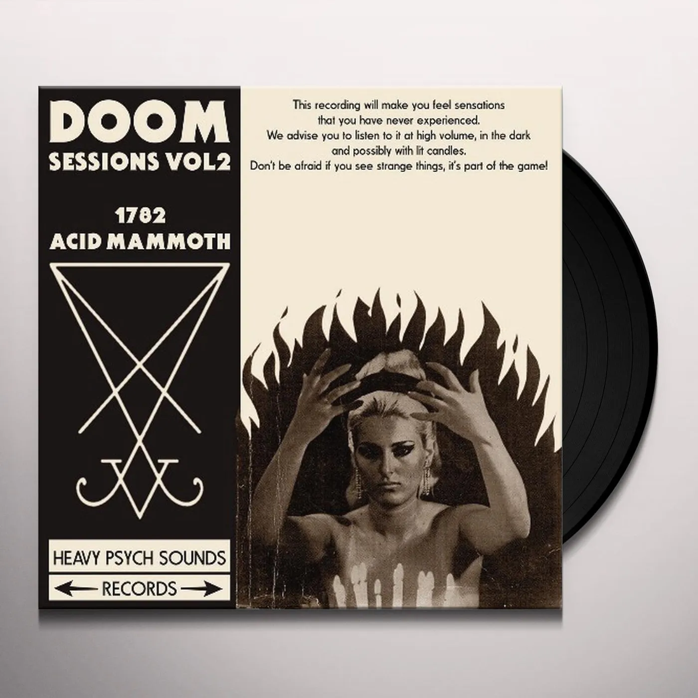 1782 / Acid Mammoth DOOM SESSIONS 2 Vinyl Record