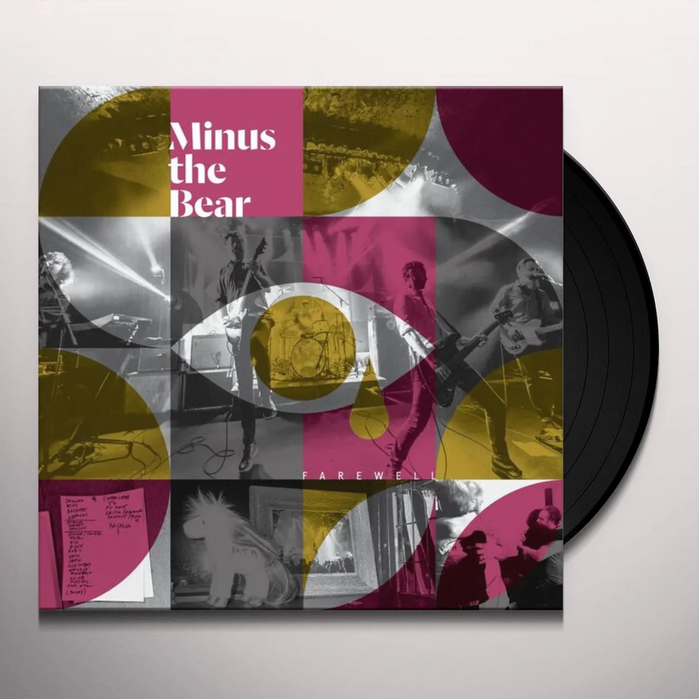 Minus the Bear FAREWELL (GREY VINYL) Vinyl Record - Colored Vinyl, Gray Vinyl