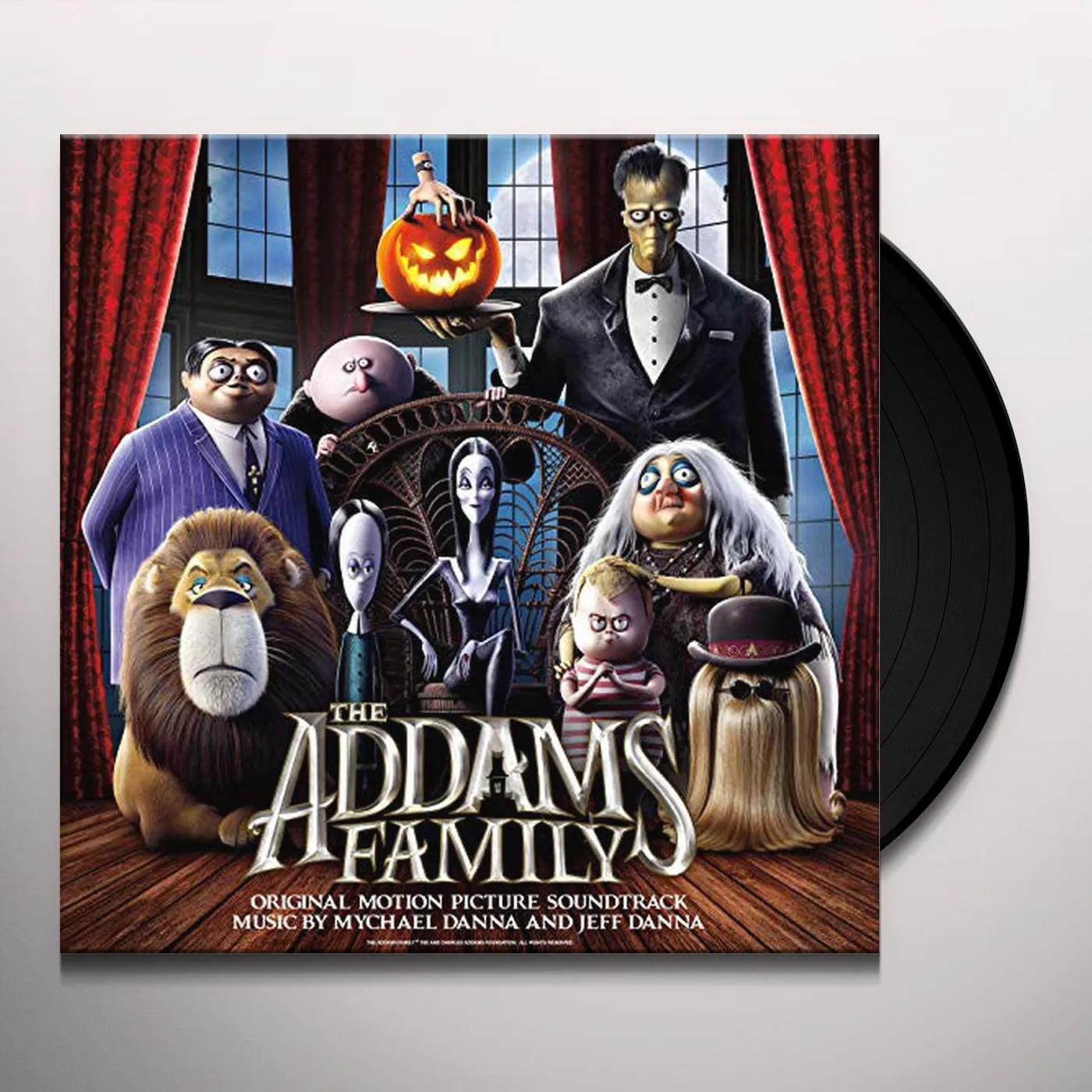 Mychael Danna & Jeff Danna ADDAMS FAMILY / Original Soundtrack Vinyl Record