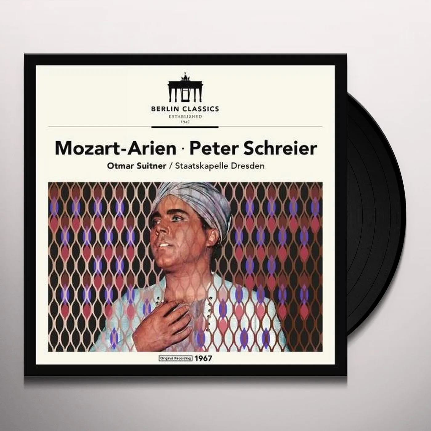 Mozart / Peter Schreier / Staatskapelle Dresden OPERA ARIAS Vinyl Record