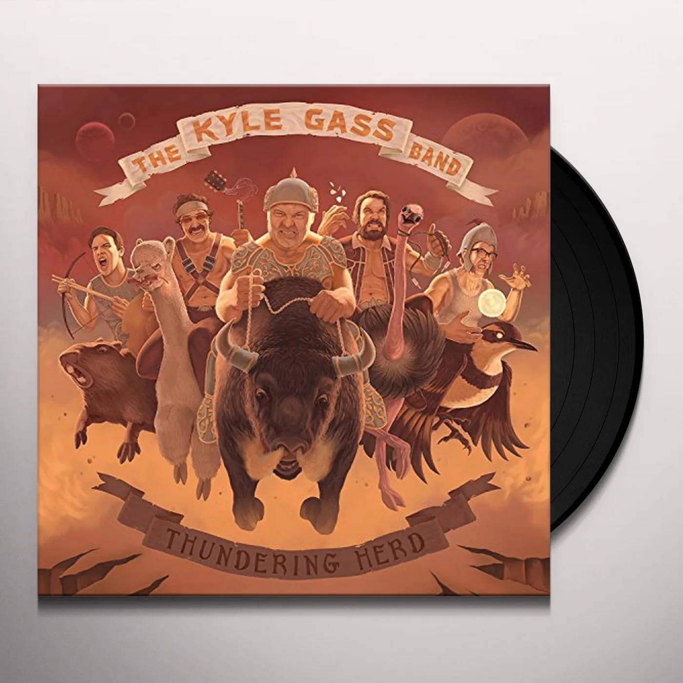 Kyle Gass Band Thundering Herd Vinyl Record