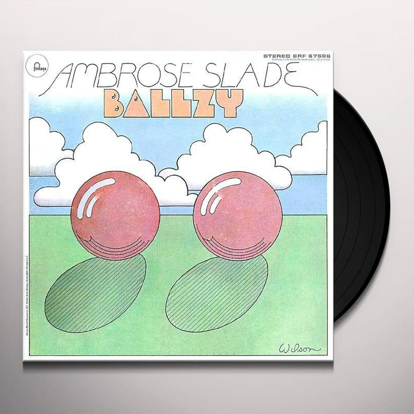Ambrose Slade BALLZY Vinyl Record