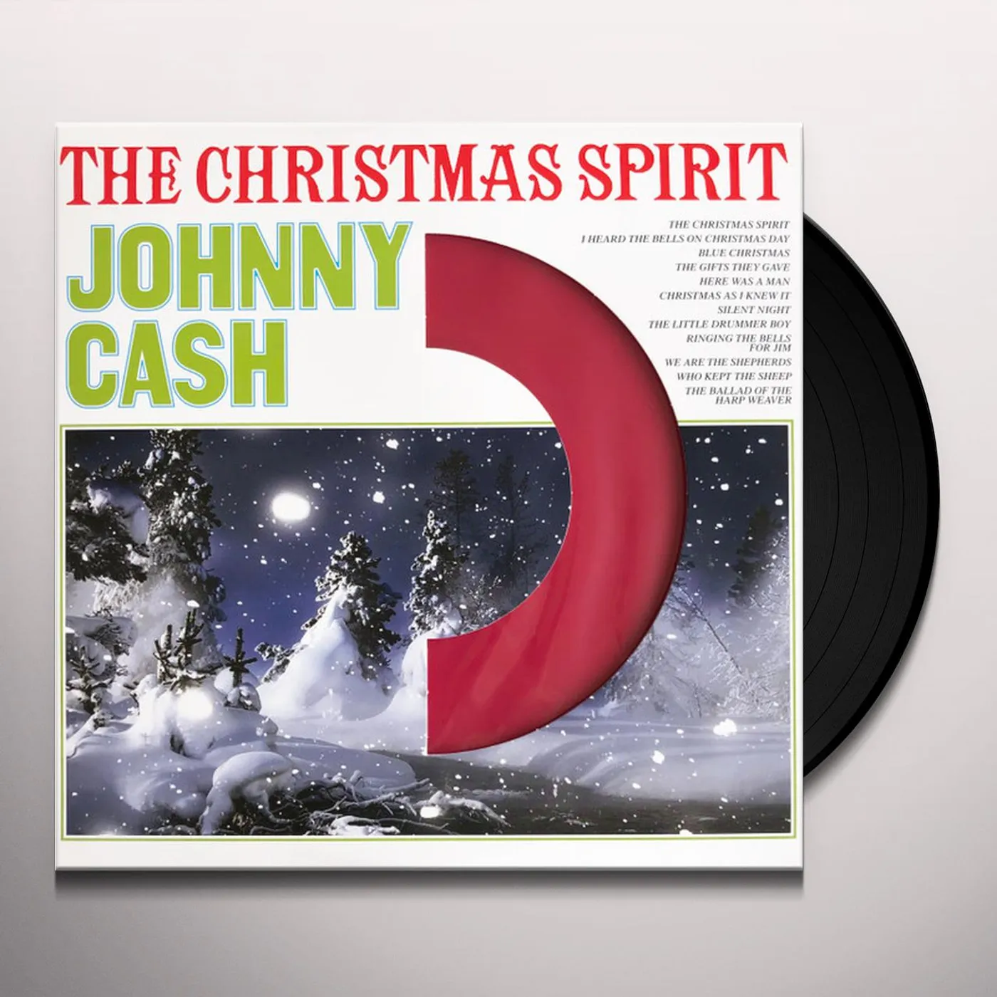 Johnny Cash CHRISTMAS SPIRIT (COLOURED VINYL) Vinyl Record