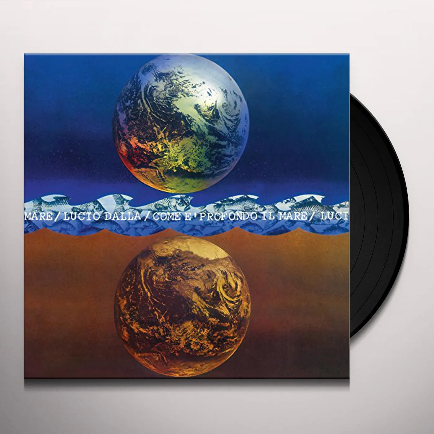 Lucio Dalla COME E PROFONDO IL MARE LEGACY EDITION Vinyl Record