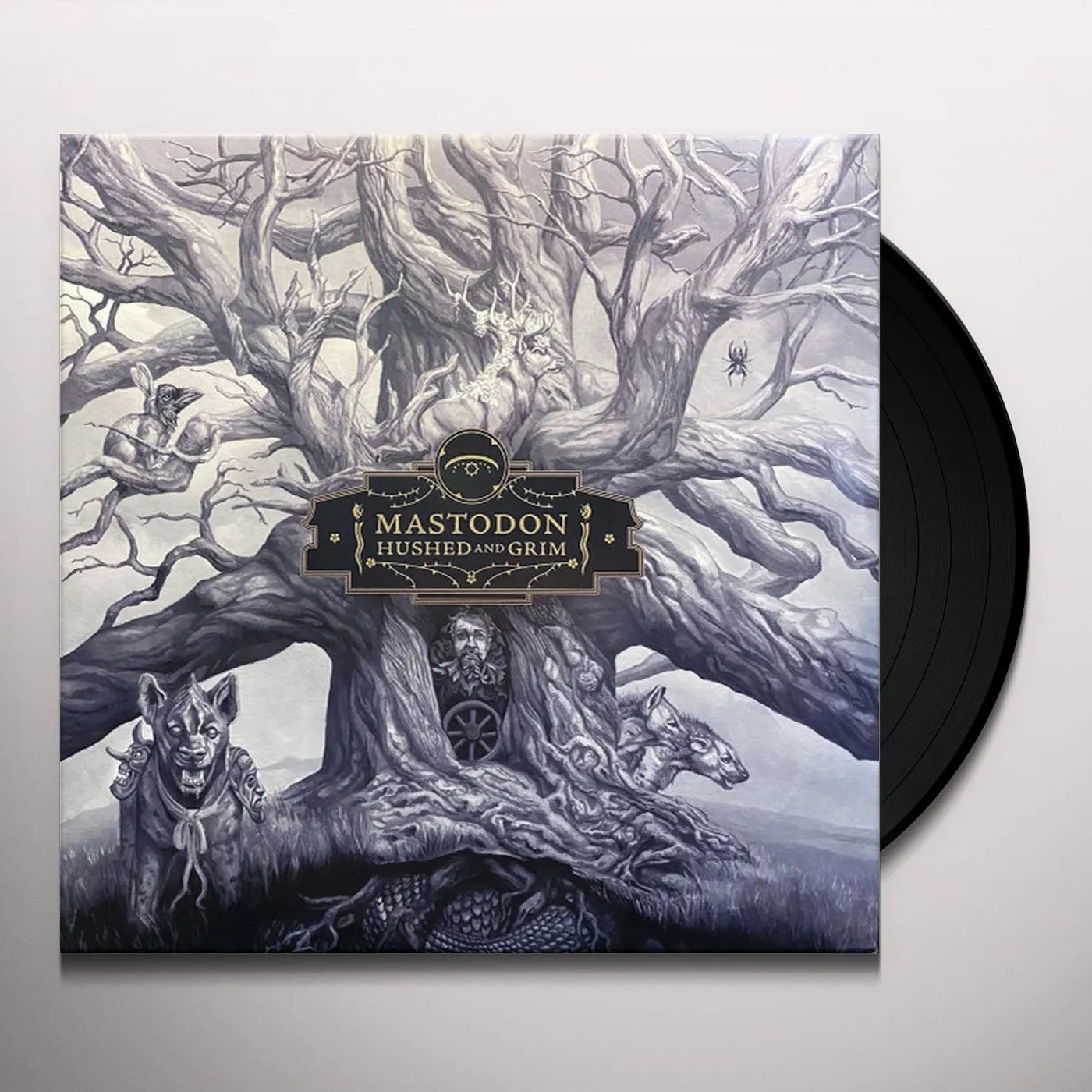 Mastodon HUSHED & GRIM (2LP/CLEAR VINYL) (I) Vinyl Record