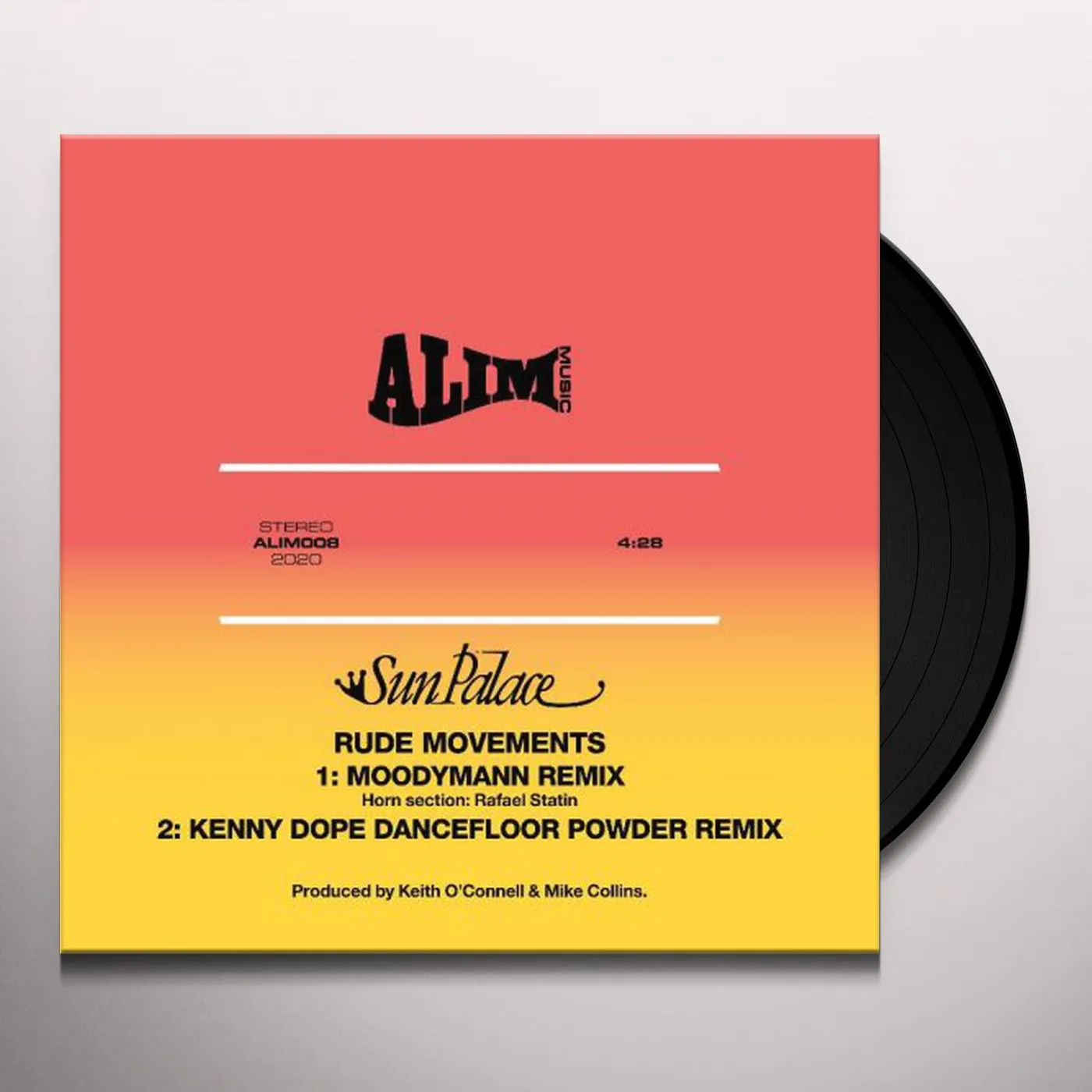 SunPalace Rude Movements - the Remixes Vinyl Record