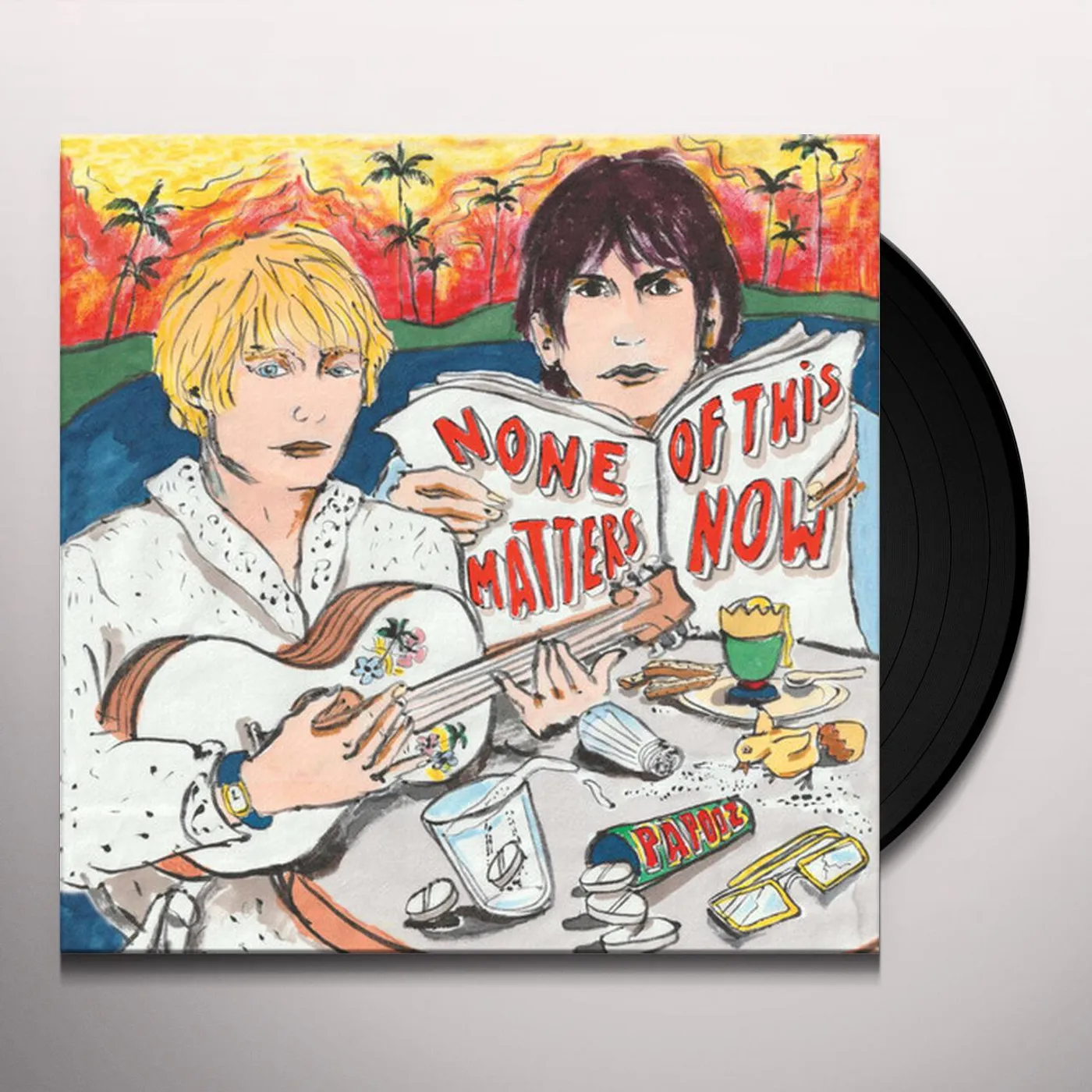 Papooz NONE OF THIS MATTERS Vinyl Record