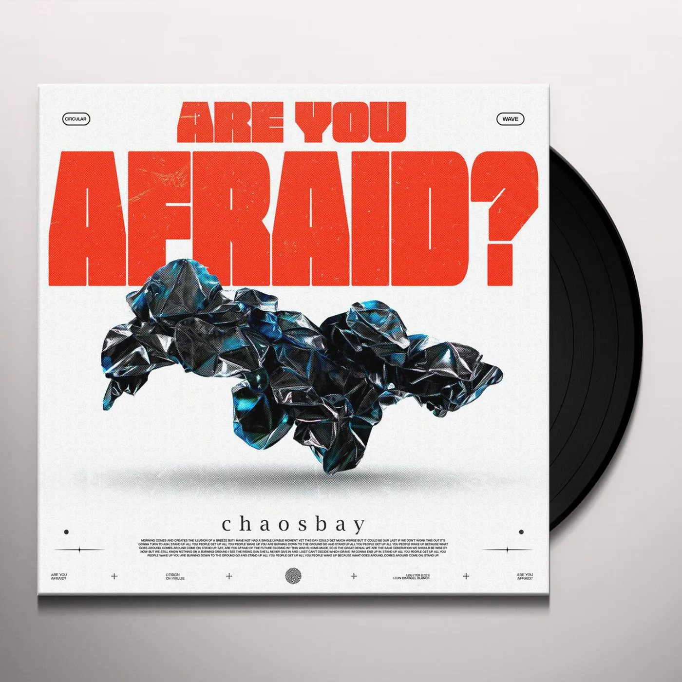 Chaosbay Are You Afraid Vinyl Record