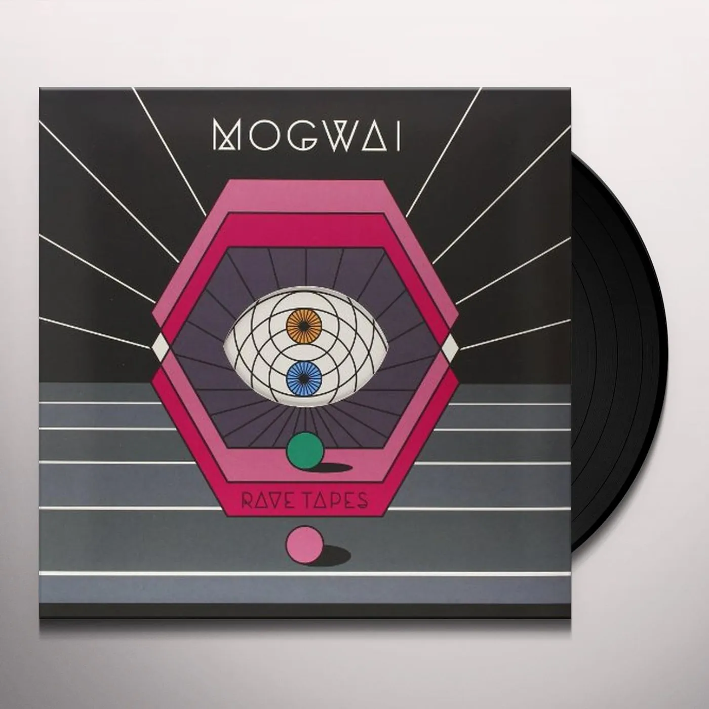 英LP Mogwai Rave Tapes ROCKACT80LP Rock Action Records /00260 Mogwai – Rave Tapes – 2 x Vinyl (Limited Edition), 2014