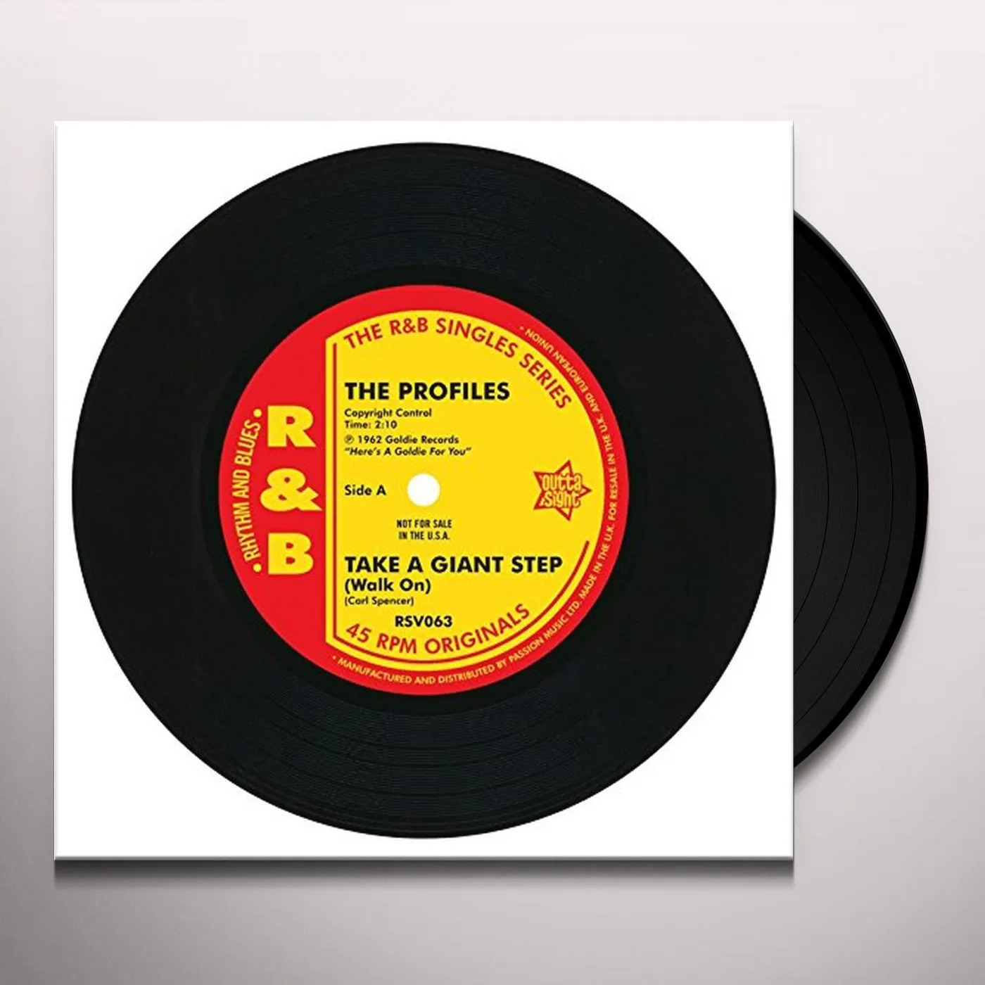 Johnny Appalaghian Profiles TAKE A GIANT STEP / UP IN SMOKE Vinyl Record