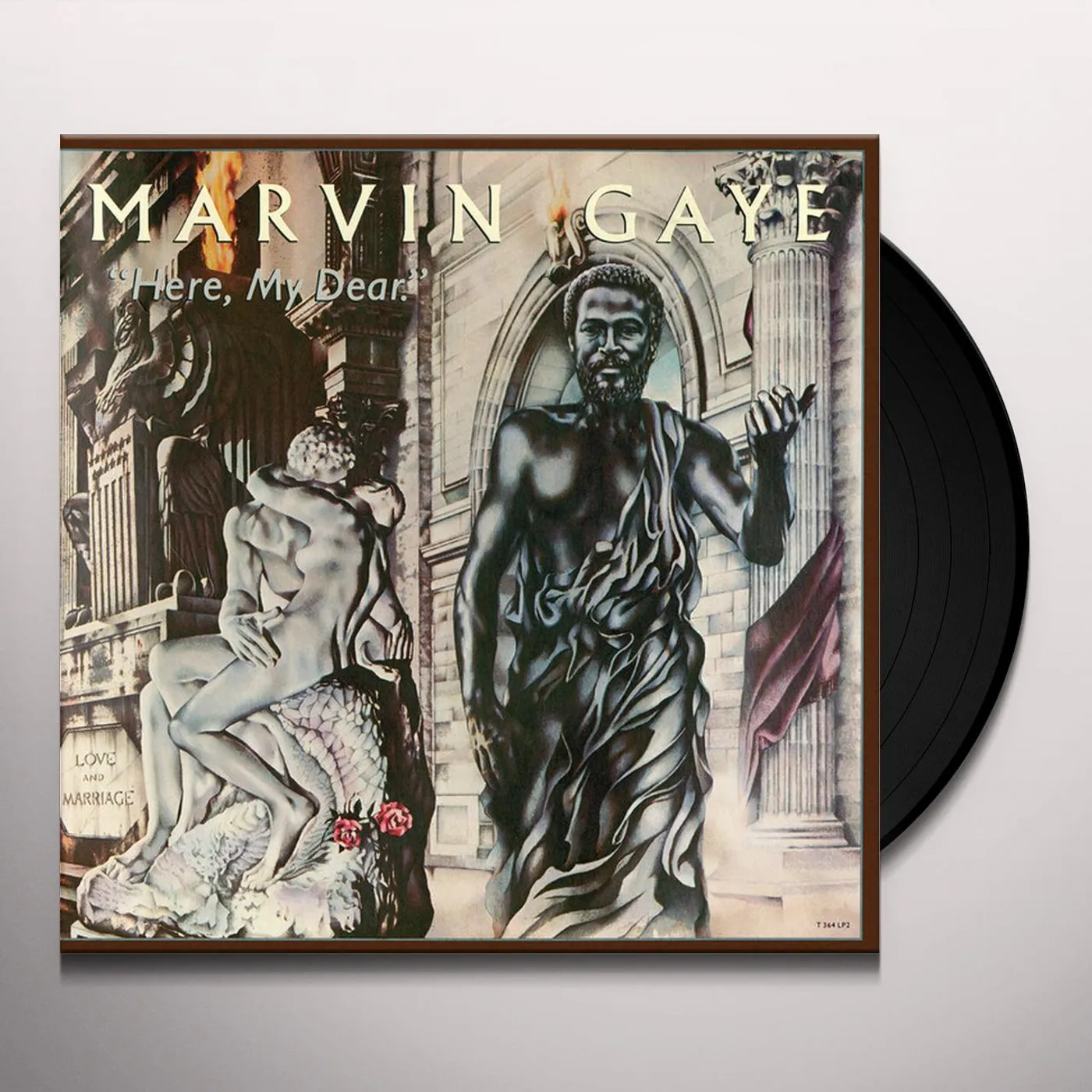 Marvin Gaye Here My Dear Vinyl Record