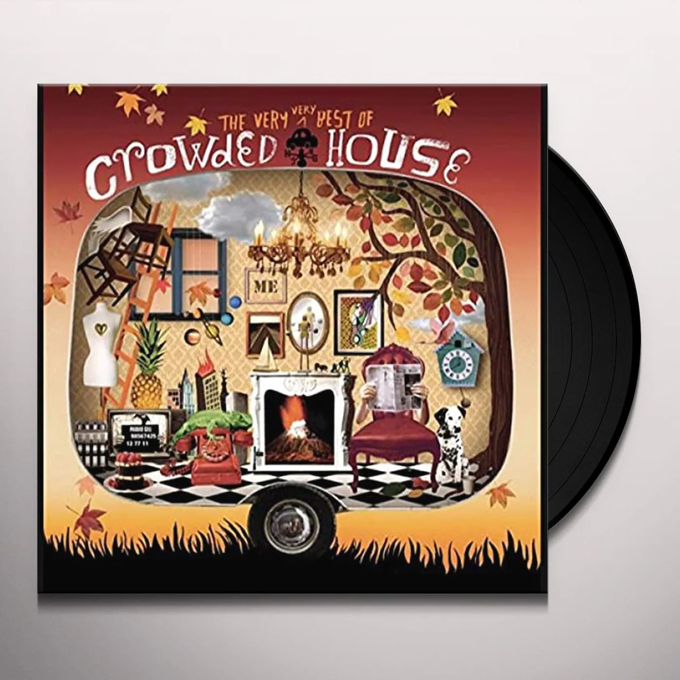 VERY VERY BEST OF CROWDED HOUSE Vinyl Record