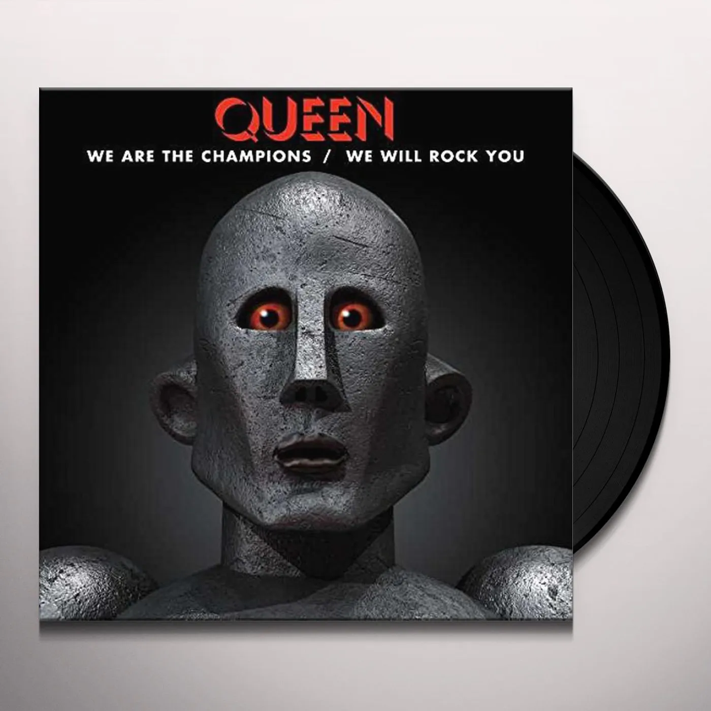 Queen WE ARE THE CHAMPIONS / WE WILL ROCK YOU Vinyl Record