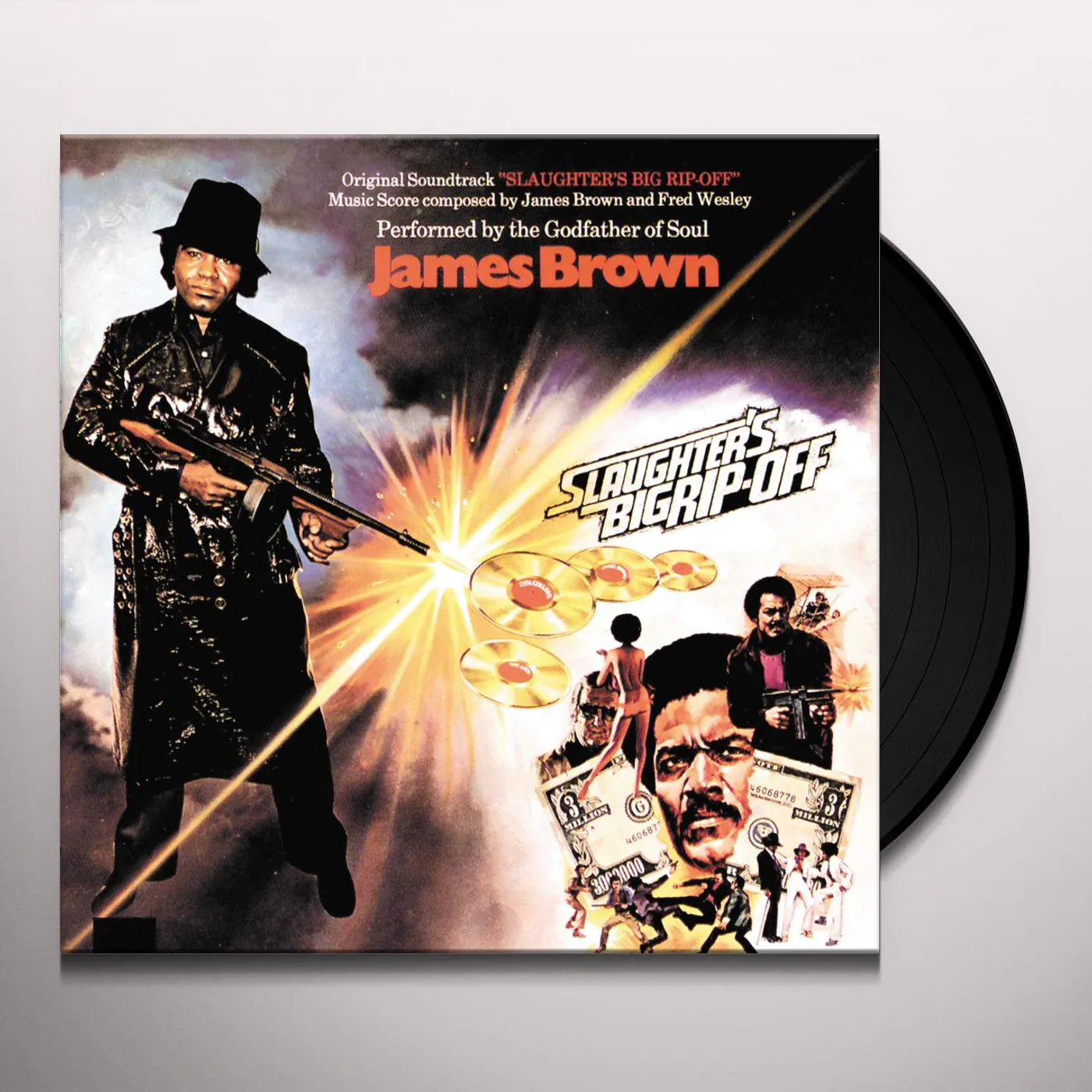James Brown SLAUGHTER'S BIG RIP-OFF / Original Soundtrack Vinyl Record