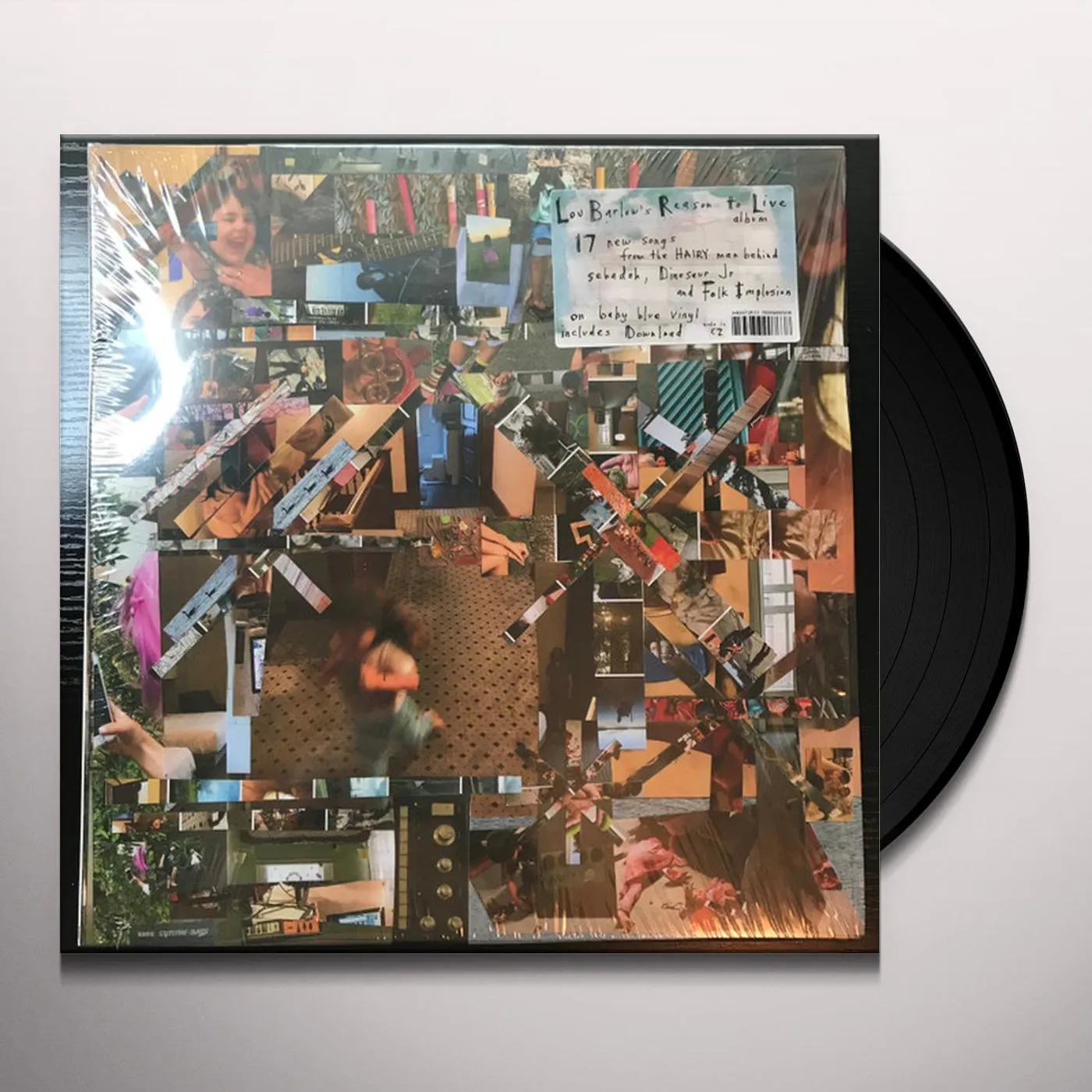 Lou Barlow REASON TO LIVE (BABY BLUE VINYL) Vinyl Record